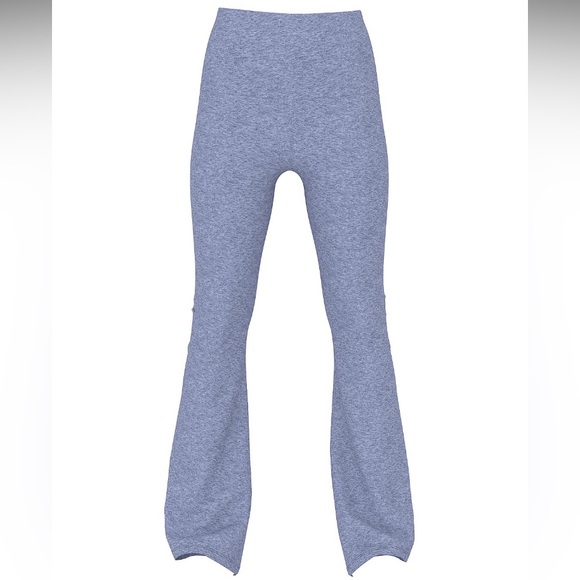 ⚡️VS Pink ✨bling✨ limited edition foldover cotton flare leggings sz XL NWT - Picture 5 of 9